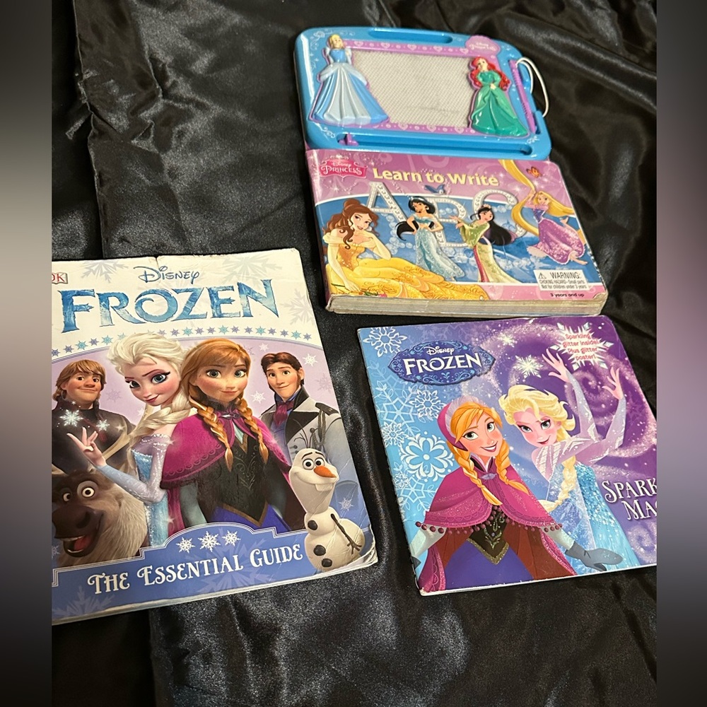 Disney frozen and princess books